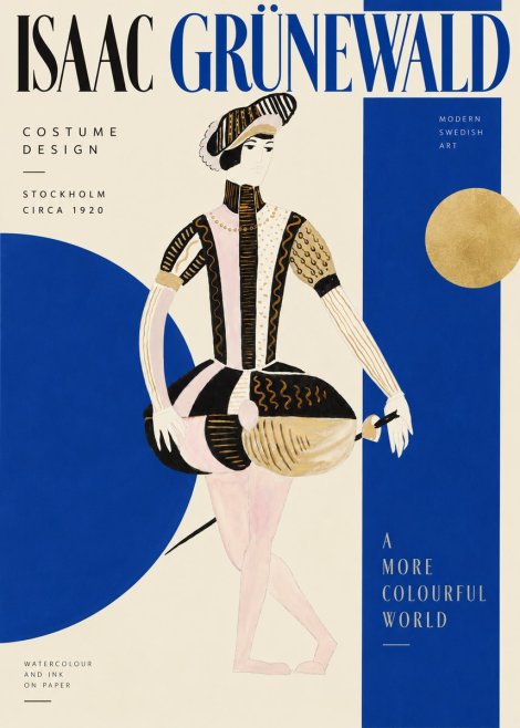 Isaac Grünewald Costume Study VI No4 - Plakat