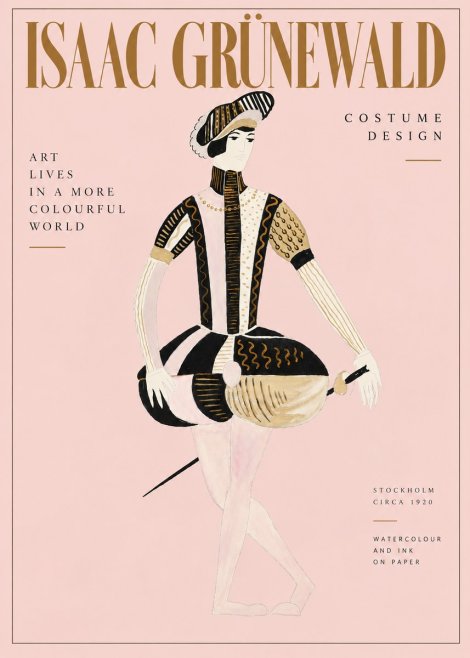 Isaac Grünewald Costume Study VI No6 - Plakat
