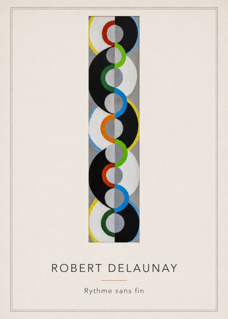 Robert Delaunay Rythme Sans Fin III No4 - Plakat