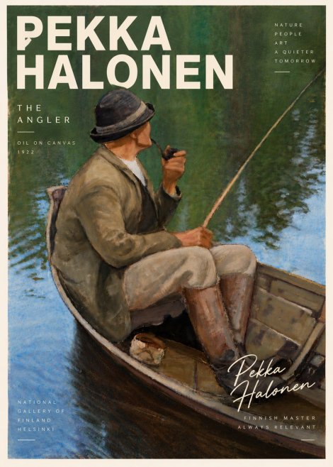 Pekka Halonen The Angler No6 - Plakat