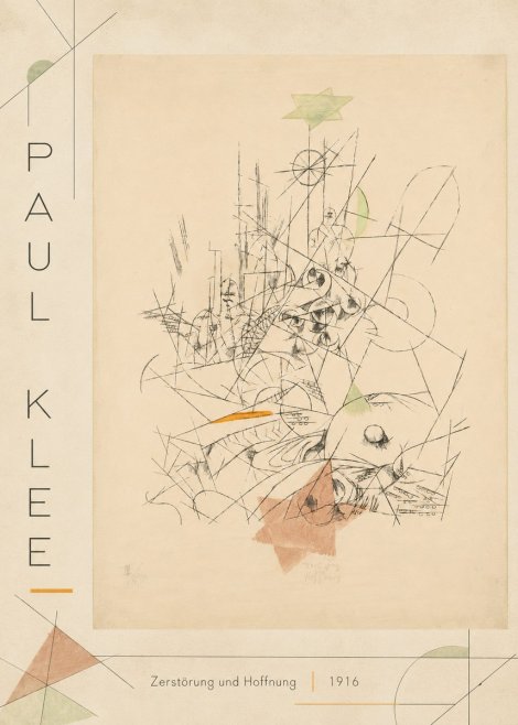 Paul Klee Zerstörung Und Hoffnung II No2 - Plakat