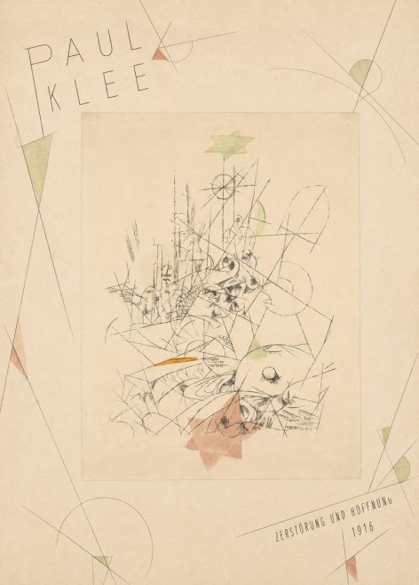 Paul Klee Zerstörung Und Hoffnung II No5 - Plakat