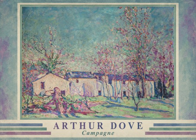 Arthur Dove Campagne No3 - Plakat