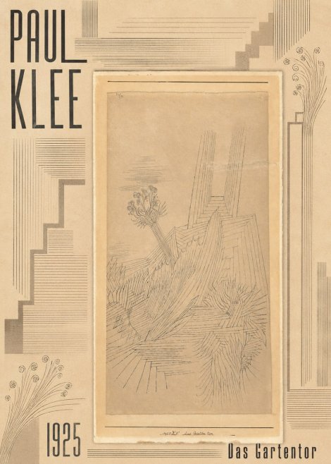 Paul Klee Das Gartentor I No5 - Plakat