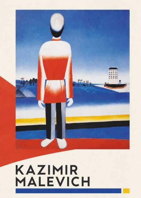 Kazimir Malevich Peasant No3 - Plakat