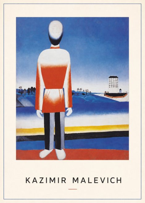Kazimir Malevich Peasant No4 - Plakat