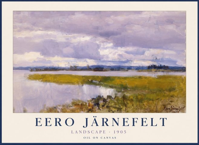 Eero Järnefelt Landscape No1 - Plakat