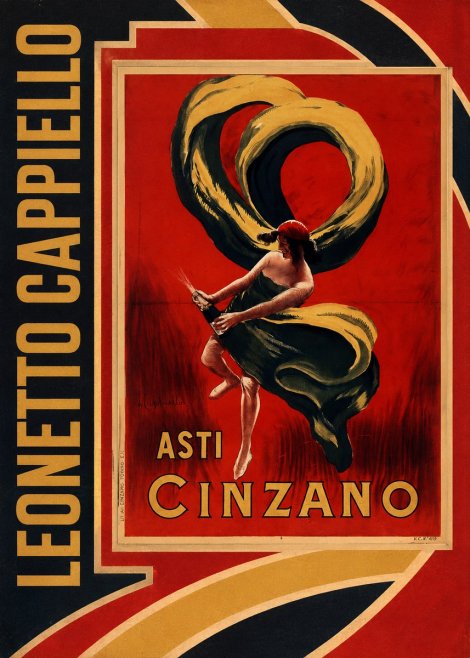 Leonetto Cappiello Asti Cinzano II No3 - Plakat