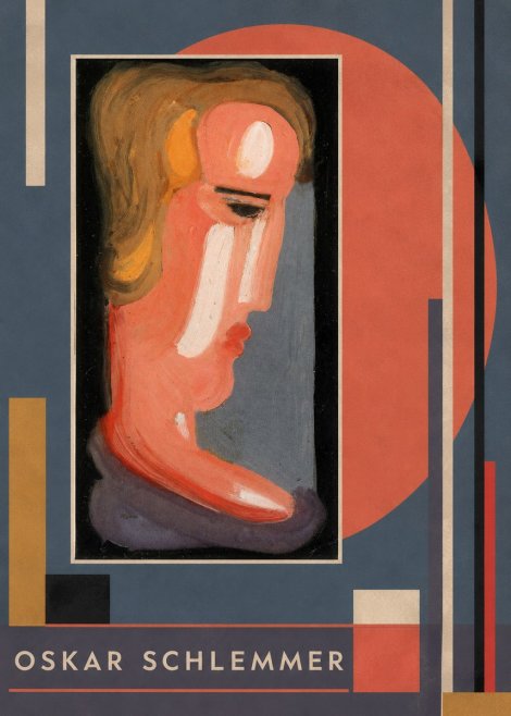Oskar Schlemmer Profil No4 - Plakat