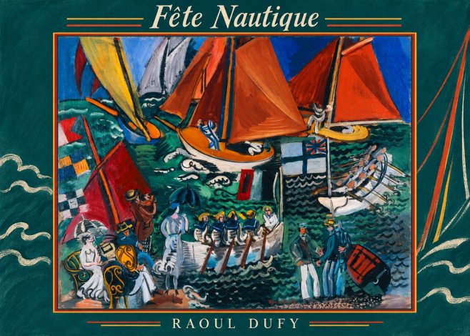 Raoul Dufy Fête Nautique No3 - Plakat