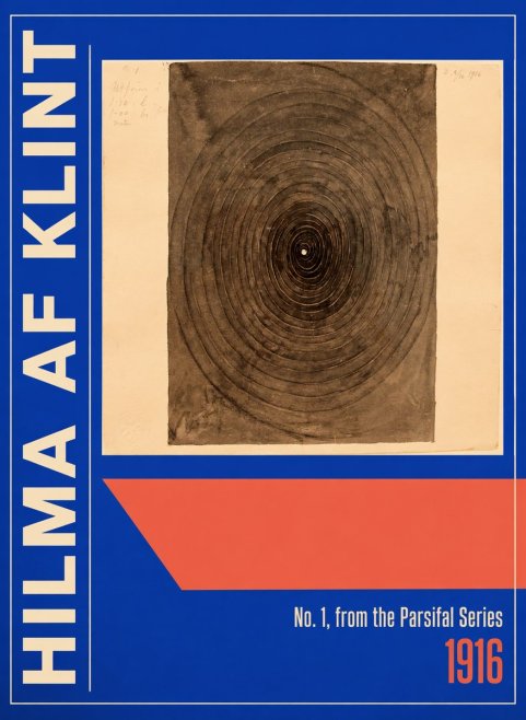 Hilma af Klint No. 1, from the Parsifal Series No2 - Plakat