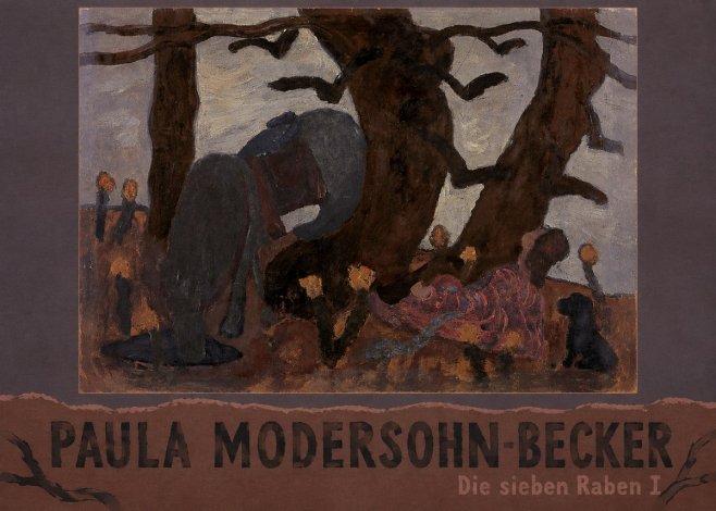 Paula Modersohn-Becker Die Sieben Raben I No3 - Plakat