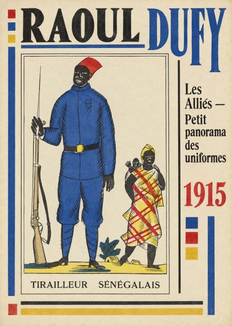 Raoul Dufy Tirailleur Sénégalais No2 - Plakat