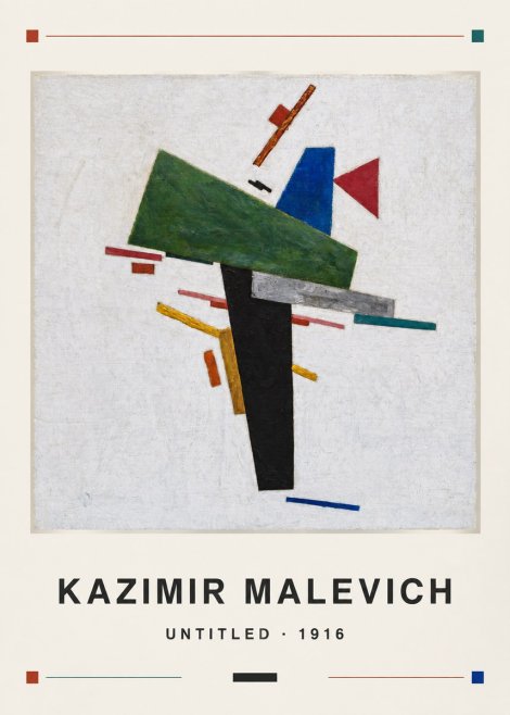 Kazimir Malevich Suprematist Composition II No4 - Plakat
