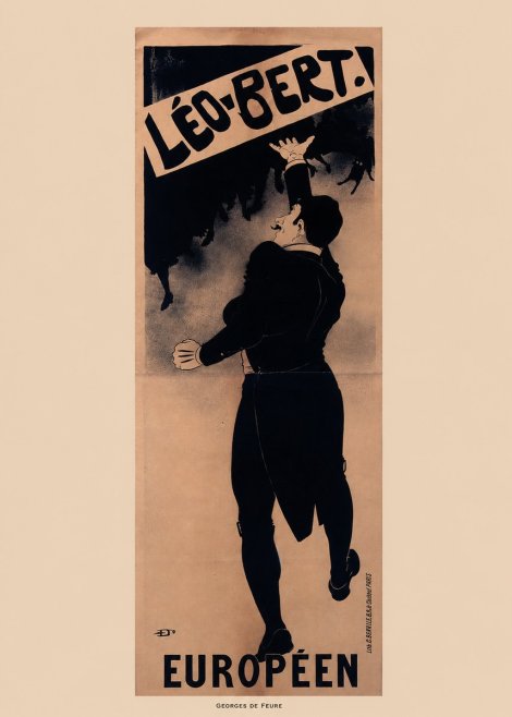 Georges de Feure Léo-bert. Européen No6 - Plakat