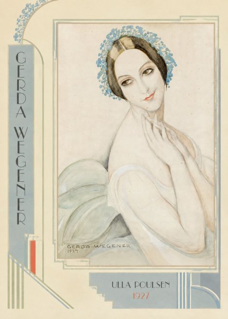 Gerda Wegener Ulla Poulsen No2 - Plakat