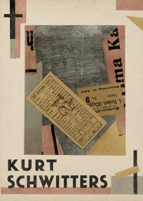 Kurt Schwitters Merz Collage No1 - Plakat
