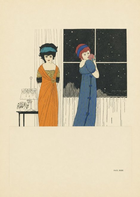 Paul Iribe Evening Elegance No6 - Plakat