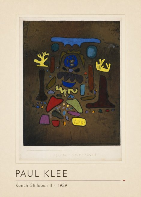 Paul Klee Konch-stilleben Ii No1 - Plakat
