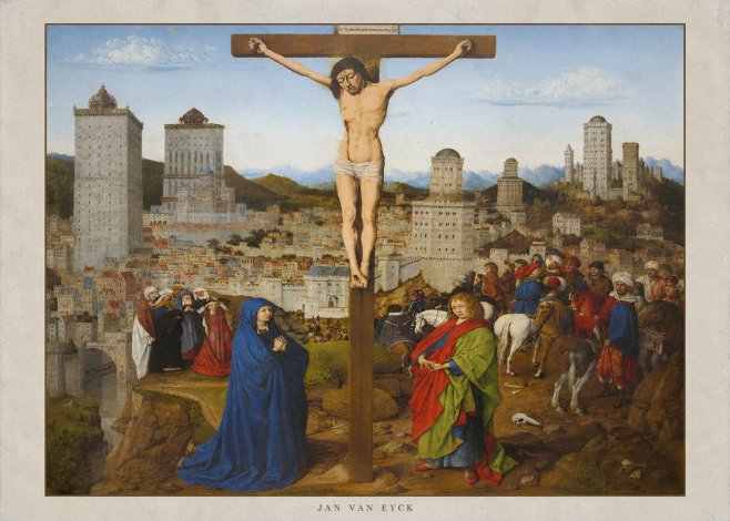 Jan van Eyck The Crucifixion No4 - Plakat