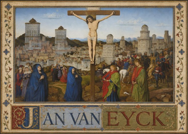 Jan van Eyck The Crucifixion No6 - Plakat