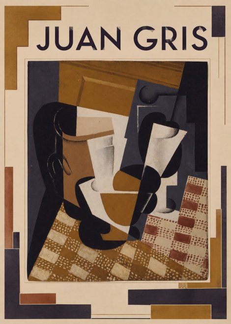 Juan Gris Still Life III No1 - Plakat