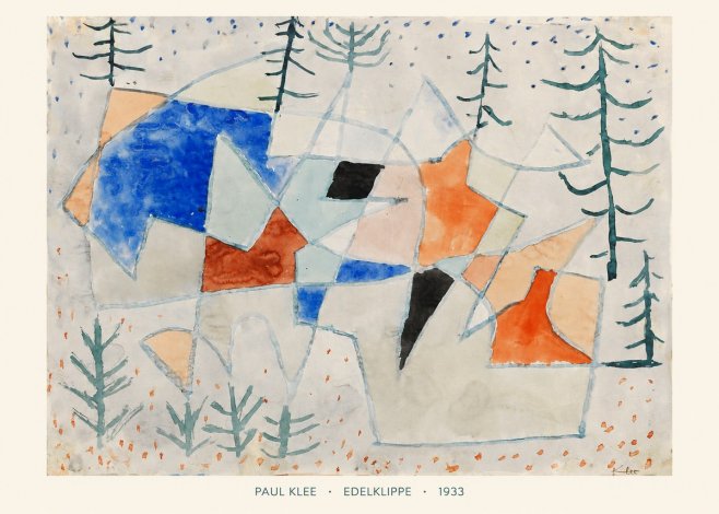 Paul Klee Edelklippe No6 - Plakat