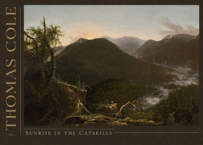 Thomas Cole Sunrise in the Catskills II No3 - Plakat
