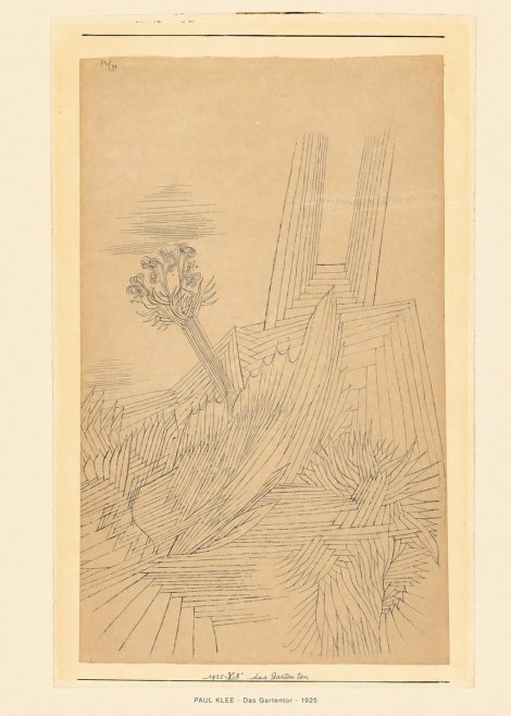 Paul Klee Das Gartentor II No6 - Plakat