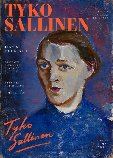 Tyko Sallinen Portrait II No2 - Plakat