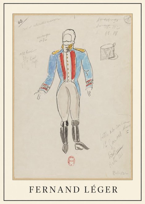Fernand Léger Bolivar Acte Iii No5 - Plakat