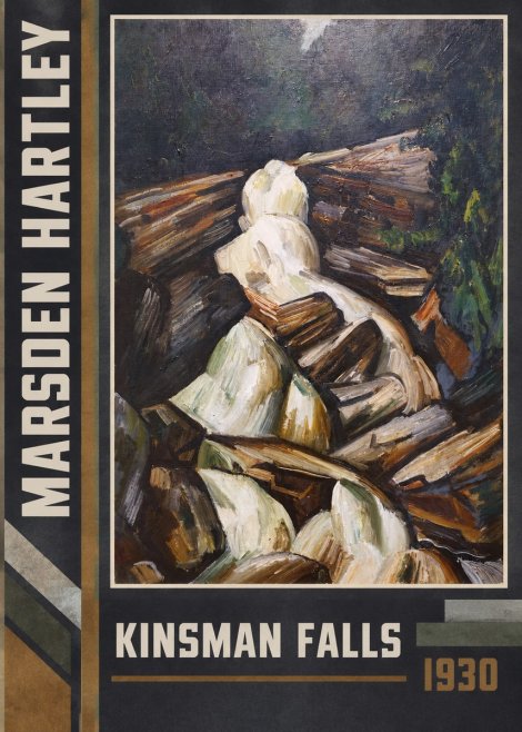 Marsden Hartley Kinsman Falls No2 - Plakat