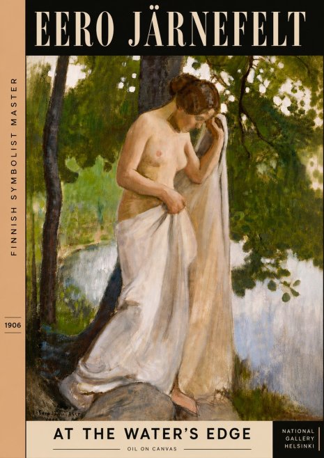 Eero Järnefelt At the Water's Edge No5 - Plakat