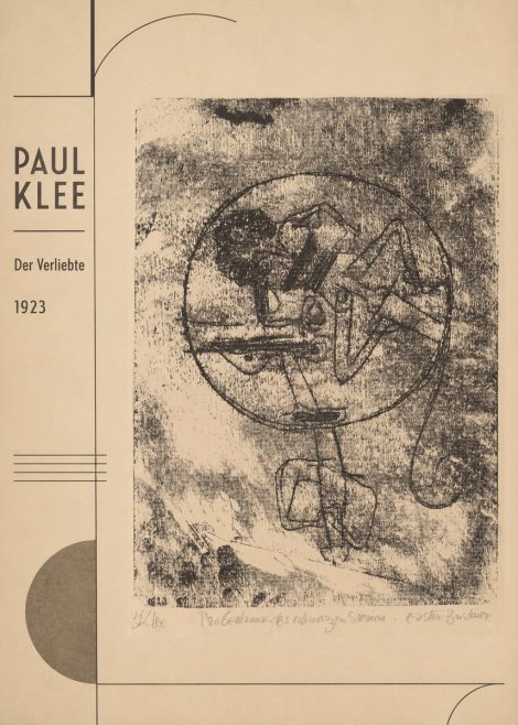 Paul Klee Der Verliebte III No2 - Plakat