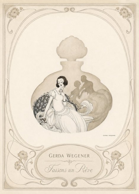 Gerda Wegener Faisons Un Rêve No3 - Plakat