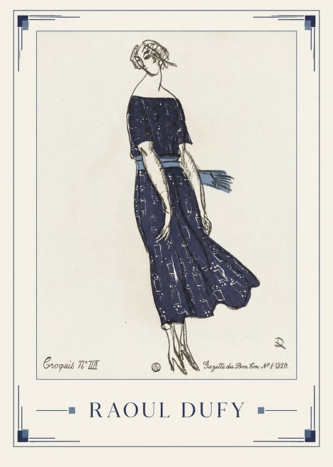 Raoul Dufy Croquis N°. Iii No6 - Plakat