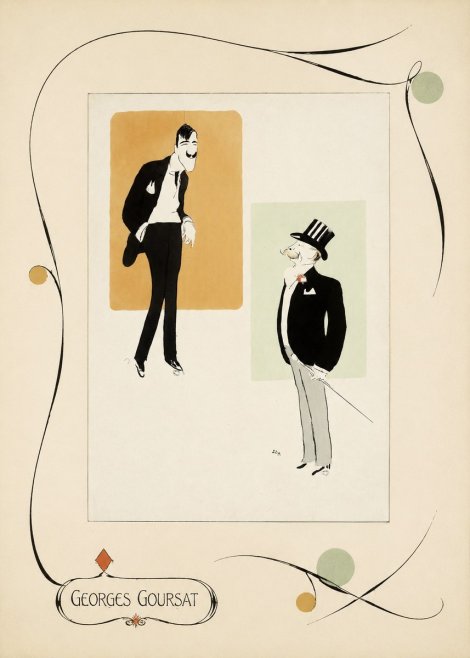 Georges Goursat Georges Goursat VIII No5 - Plakat
