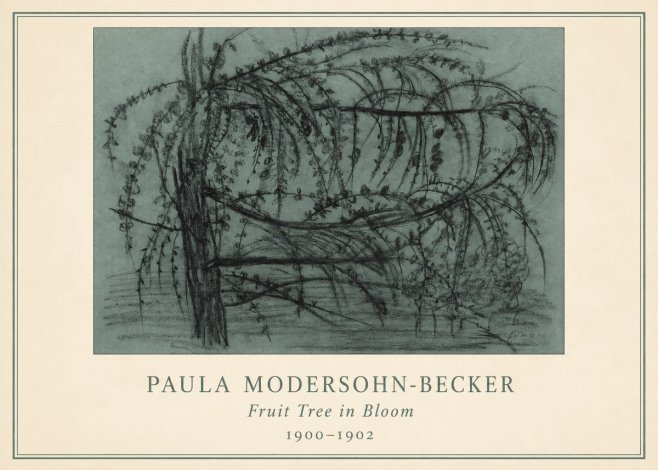 Paula Modersohn-Becker Fruit Tree in Bloom No3 - Plakat