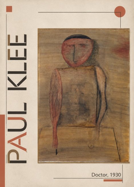 Paul Klee Doctor No6 - Plakat