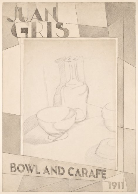 Juan Gris Bowl and Carafe No2 - Plakat