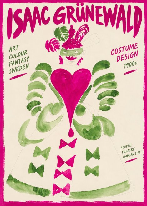 Isaac Grünewald Costume Design XVI No2 - Plakat