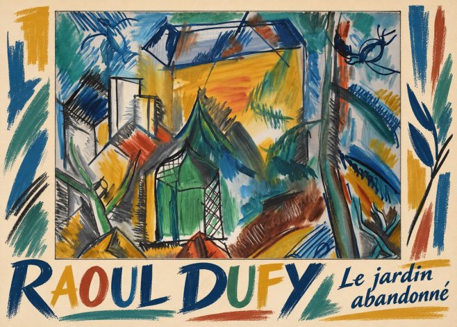 Raoul Dufy Le Jardin Abandonné No1 - Plakat