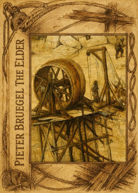 Pieter Bruegel The Tower of Babel XX No4 - Plakat