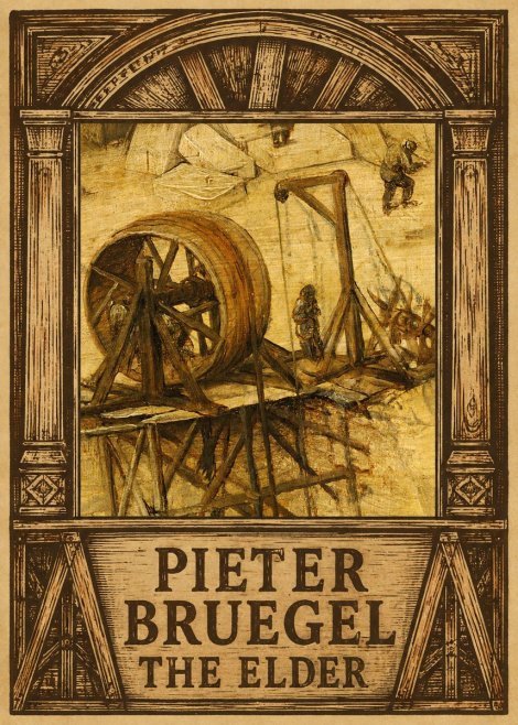 Pieter Bruegel The Tower of Babel XX No6 - Plakat