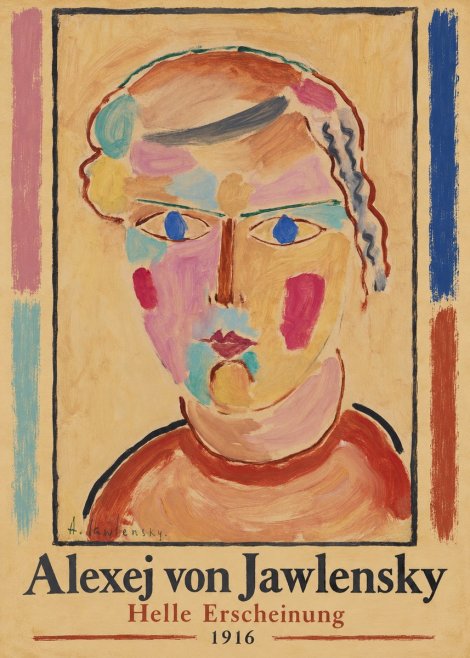 Alexej von Jawlensky Helle Erscheinung No1 - Plakat
