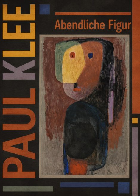 Paul Klee Abendliche Figur No6 - Plakat