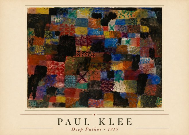 Paul Klee Deep Pathos No1 - Plakat