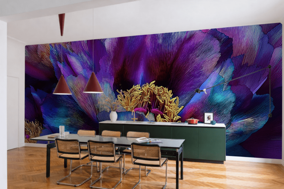 Vibrant Petal Tapestry