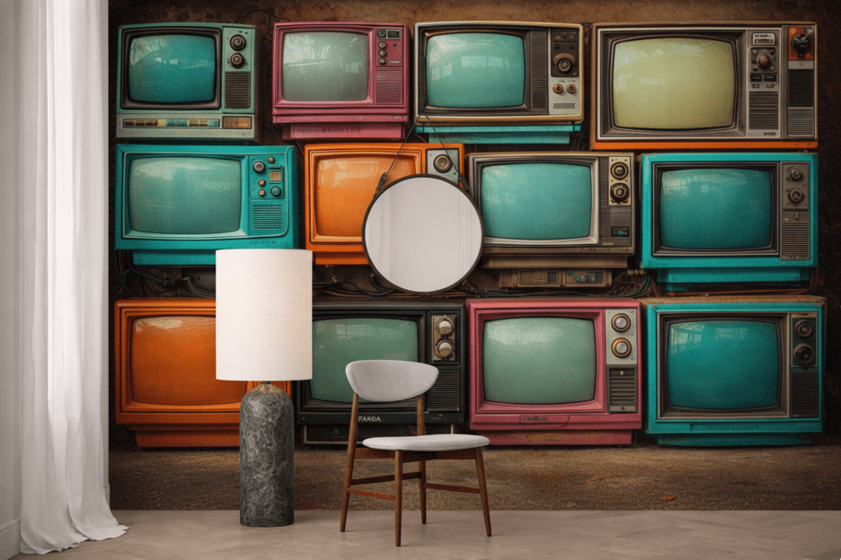 Retro Television Montage