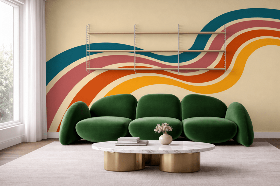 Winding Glow Stripes